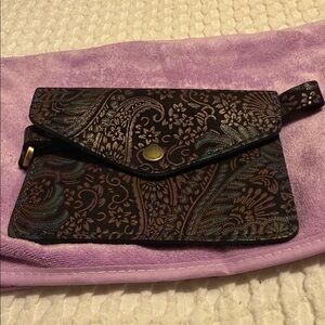 NOT FOR SALE!!Portland Leather Goods BNNU Masquerade Wristlet